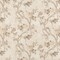 Natural Stain Resistant Performance Pet Friendly Floral Print Upholstery Fabric by The Yard - SKU: Majestic Papyrus